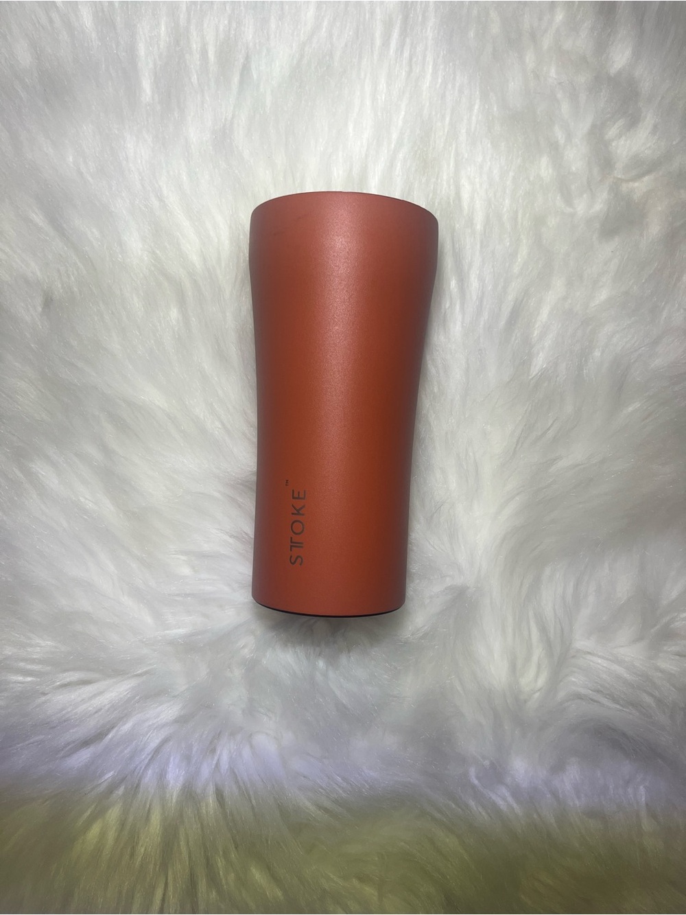 Stoke Insulated Tumbler in Rust Orange
